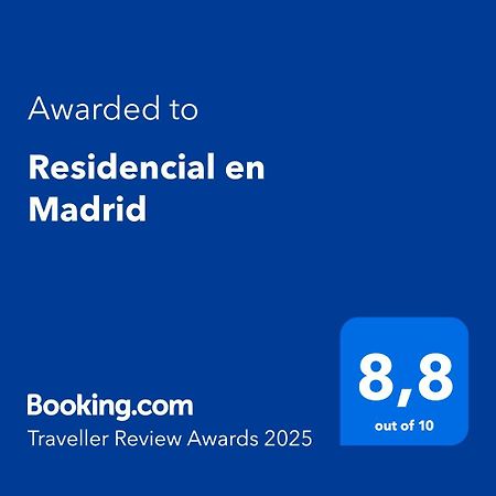 Residencial En Madrid Alquiler De Corta Estancia No Turistico Esterno foto